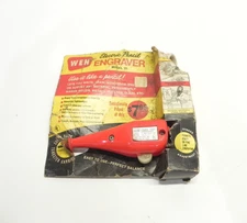 VINTAGE WEN ELECTRIC PENCIL PERFECT BALANCE ENGRAVER MODEL 21 PACKAGING WEAR NEW