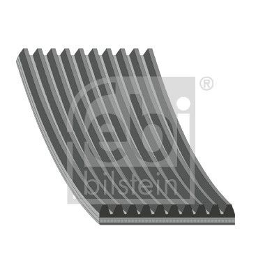 FEBI BILSTEIN 29100 V-Ribbed Belt 1070mm Length 10 Ribs Belt Drive Fits VOLVO