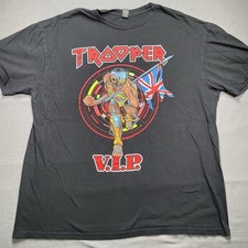 Iron Maiden TROOPER VIP 2024 T-shirt Future Past Tour North America Men's XL