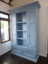 kitchen dresser unit - Solid Wood - Bespoke - Little Greene F&B Paint - Larder