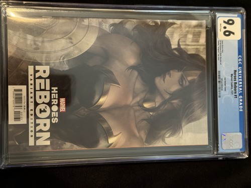 Heroes Reborn #1 Lau Variant CGC 9.6 NM+ 2021 Marvel Artgerm Stanley Lau