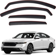 In-Channel Rain Guards for Honda Accord 2023 2024 2025 Side Windows Vent Deflect