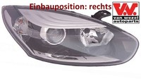 VAN Wezel 4382962 Hauptscheinwerfer Rechts Scheinwerfer Frontscheinwerfer
