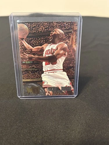 Michael Jordan 1995-96 Fleer Metal #13 NBA Chicago Bulls