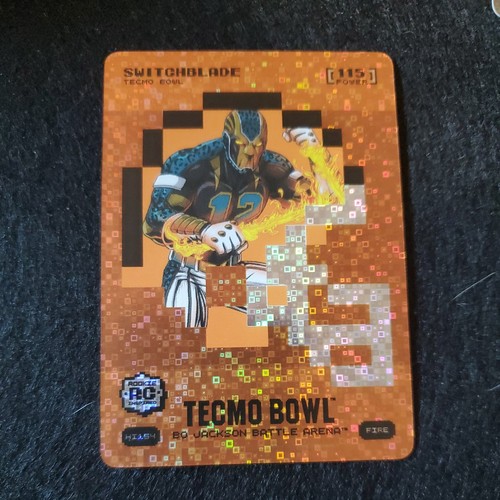 Bo Jackson Battle Arena Tecmo Bowl Switchblade Helmet Icons Card HI164