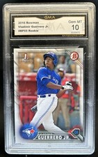 2016 Bowman Vladimir Guerrero Jr. 1st Prospect #BP55 Blue Jays GMA 10