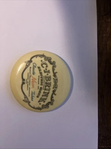 1930-50 Vintage C.I. Brink Electric Sign Displays / Neon Tubes sale sample RARE!