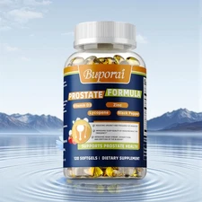 Prostate Formula - with Pumpkin Seed Oil, Lycopene, Plant Sterols, Saw Palmetto