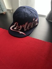 Navy Corteiz “Da Cola” Snapback Cap – Coca-Cola Style – One Size