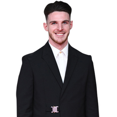 Declan Rice (Black Suit) Half Body Buddy Cutout