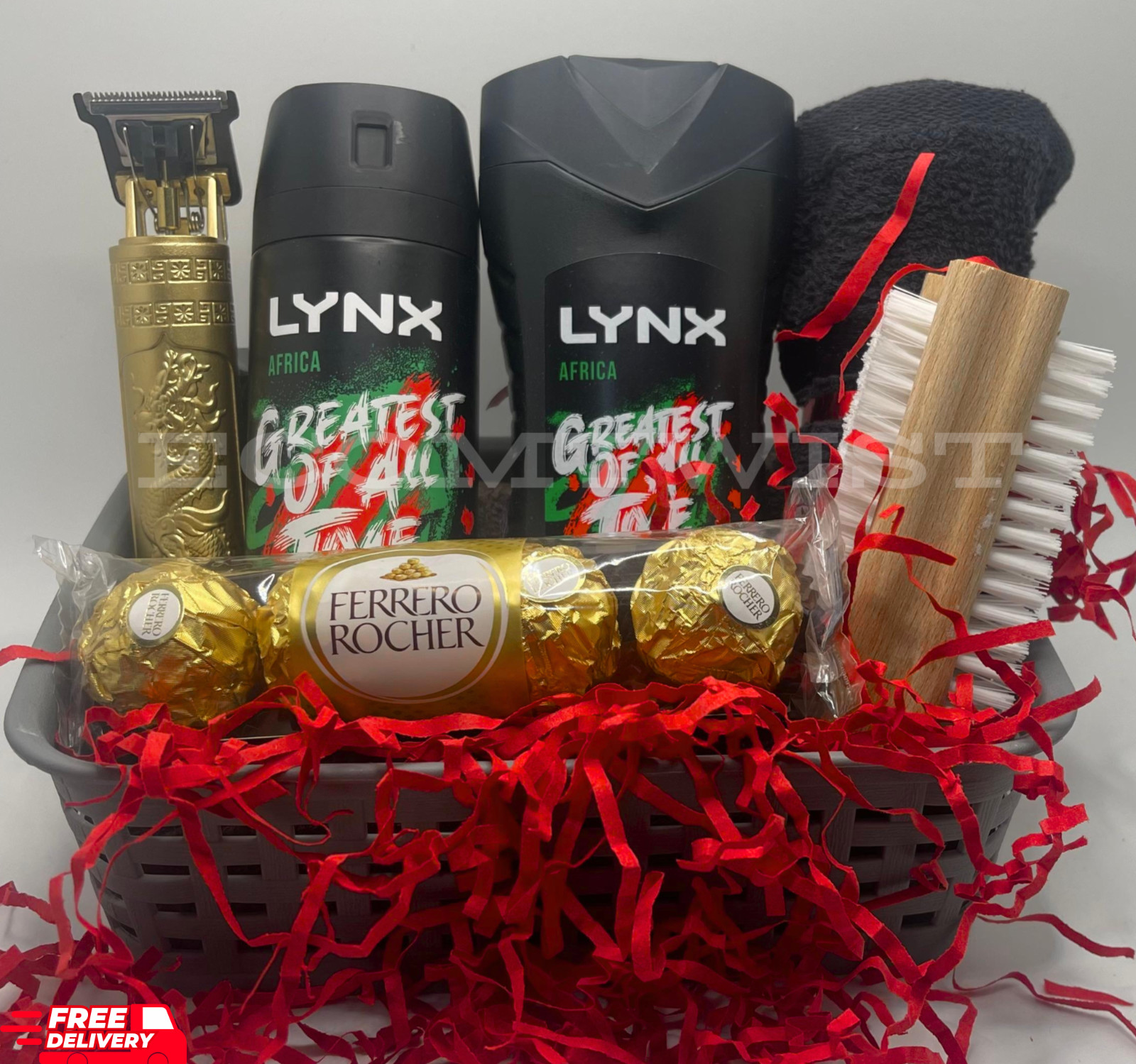 Cesta de Navidad para Hombre Hamper Idea para Él Papá Marido Hijo Abuelo