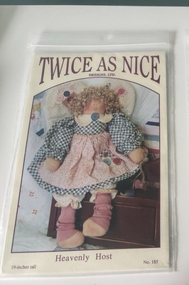 Twice As Nice Designs Ltd, Heavenly Host, Schnittmuster, Nähen, Engel, Puppe