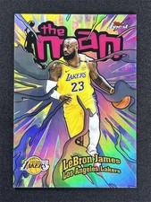 2025-26 Topps Finest Basketball LeBron James #TM-11 The Man Lakers Case Hit SSP