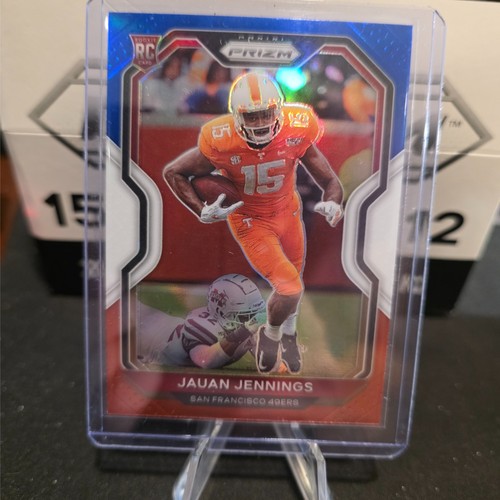 2020 Panini Prizm - Jauan Jennings Red White & Blue - Picture 1 of 2