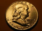 1955 Franklin Half Dollar Gem Bu 90% Silver BB146