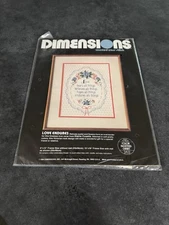 Dimensions Counted Cross Stitch "Love Endures"  #3581
