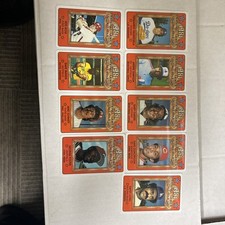 (9) 1981 MLB NL All Star Perma Graphic Cards