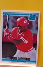 1992 Donruss - Rated Rookie Reggie Sanders #415