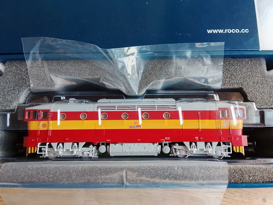 ROCO 70024 H0 🍓NEU🔊 SOUND🔊 CSD BR T478 DCC Ep.4 Taucherbrille Neu OVP CD ZSSK - Bild 2 von 4
