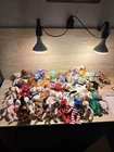 Vintage BIG TY Beanie Babies Lot Of 62 All With Tags Plush Toys