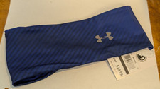 UNDER ARMOUR Coldgear Blue Non Slip Headband Built for Athletes