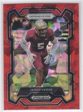#114 2024 Prizm Draft Picks Red Ice : Jared Verse Rookie