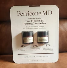 Perricone MD High Potency Face Finishing & Firming Moisturizer – 2-Pack, 2oz Ea