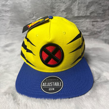 Wolverine Hat Cap Yellow Blue Bioworld Marvel X-Men '97 Comics TV Show