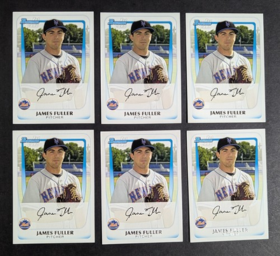 #ad #ad 2011 Bowman Prospects #BP51 James Fuller Lot of 6 $2.49