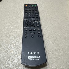 Sony RM-AAU029 Audio AV System Remote Control Black OEM Genuine