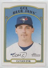 2021 Topps Heritage Minor League Edition CJ Van Eyk #39 3d5
