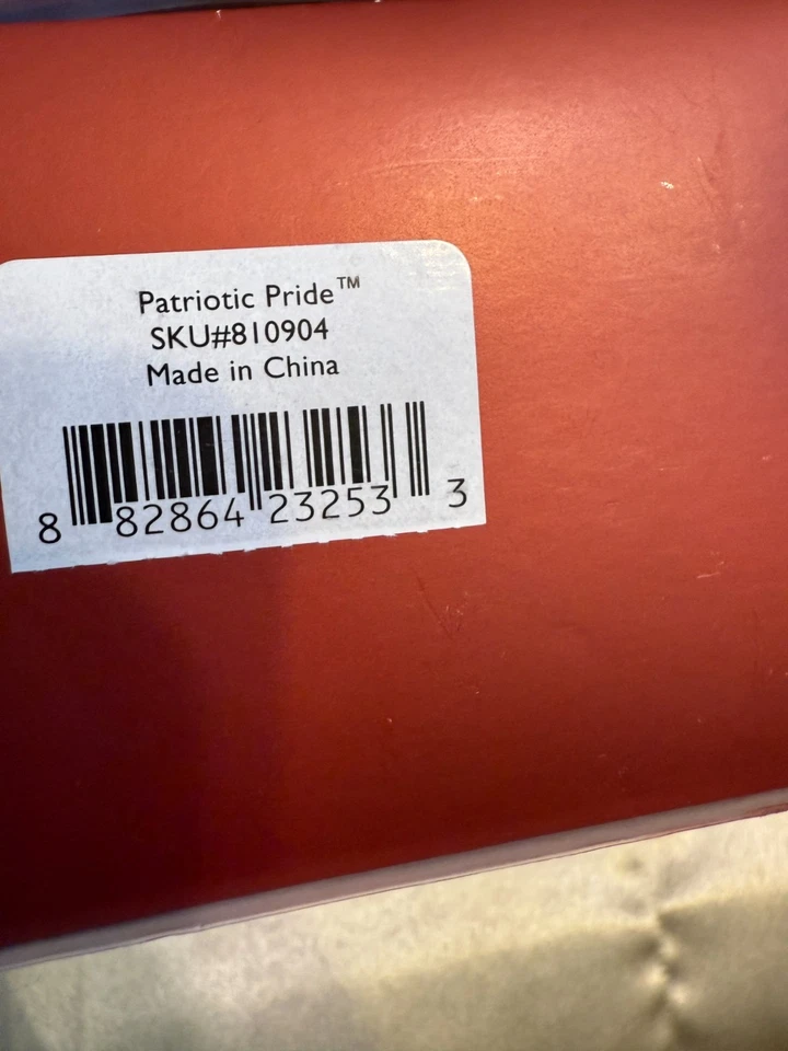 Cinta Orgullo Patriótico LENOX Paloma Ornamento Americano por Diseño en Caja Foto 2 de 4