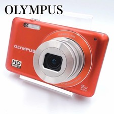 Olympus VG-120 Digital Camera 14MP 5x Optical Zoom Red From Japan
