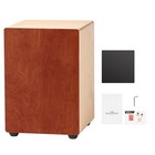 Cajon Box Drum Wooden Percussion Instrument with Guitar Strings Birch Wood