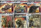 Hasbro GI JOE RETRO COLLECTIONS 3 FIGURE AND 3 VEHICLE LOT
