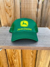 NEW John Deere Mesh Trucker Hat SnapBack Unisex Green