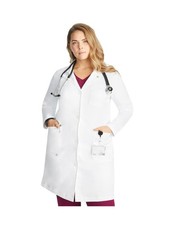 Healing Hands Lab Coat For Woman Faye White Coat with 5 Pockets, Moisture Wic...
