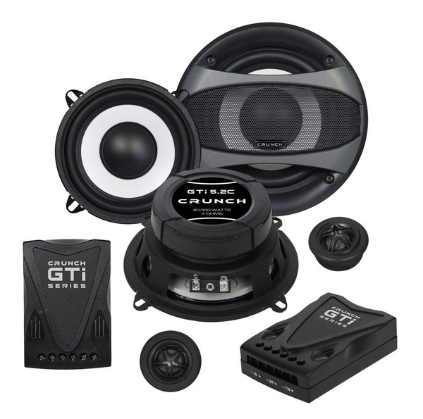 Crunch GTI5.2C 13 Cm Komponenten-Lautsprecher 160 Watt Rms: 80 Watt-image