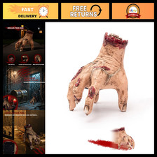 Crawling Animatronic Hand - Touch/Sound Activated Scary Decor for Halloween 7.87