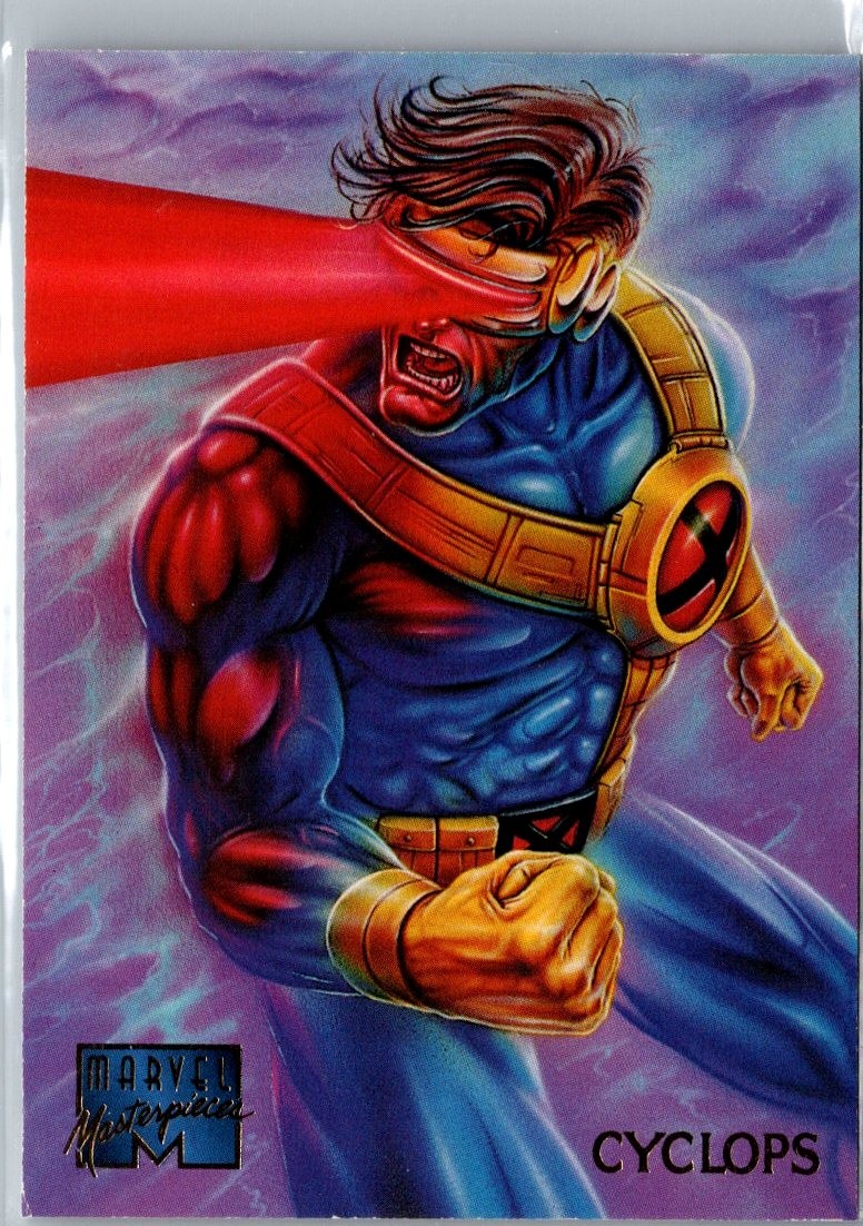 1995 Fleer Marvel Masterpieces #23 Cyclops
