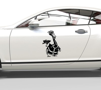 Autoaufkleber Kung Fu Panda - Mr. Ping  Aufkleber für alle glatten Flächen