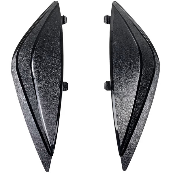 LS2 Black Front Vent Motorbike Motorcycle Rapid
