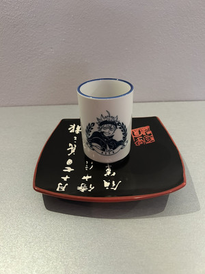 Black Clover Asta Teller und Tasse Anime