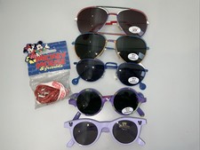 OCCHIALI DA SOLE PER BAMBINI nuovi, 5 pezzi, vari modelli, protezione UV400-100%, fascia per occhiali