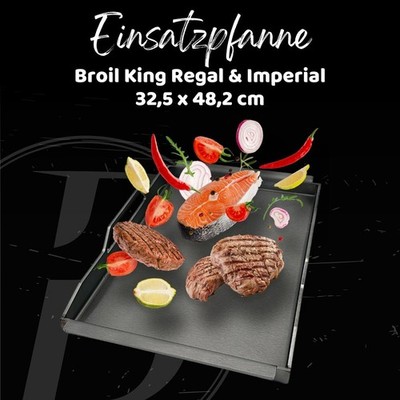Einsatzpfanne | Broil King Regal & Imperial | 32,5 x 48,2 cm
