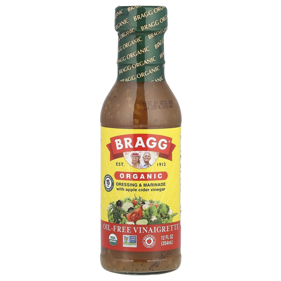 Organic Dressing & Marinade with Apple Cider Vinegar, 12 fl oz (354 ml)