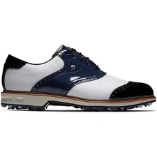 NEW Mens FootJoy DryJoys Premiere WILCOX Golf Shoes, PICK SIZE, WHITE/NAVY/BLACK
