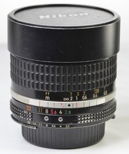 Nikon Fisheye-NIKKOR 16mm F/2.8 Ai Manual Focus, rear-mount filter-NICE