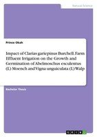 Impact Of Clarias Gariepinus Burchell. Farm Effluent Irrigation On The Growth An