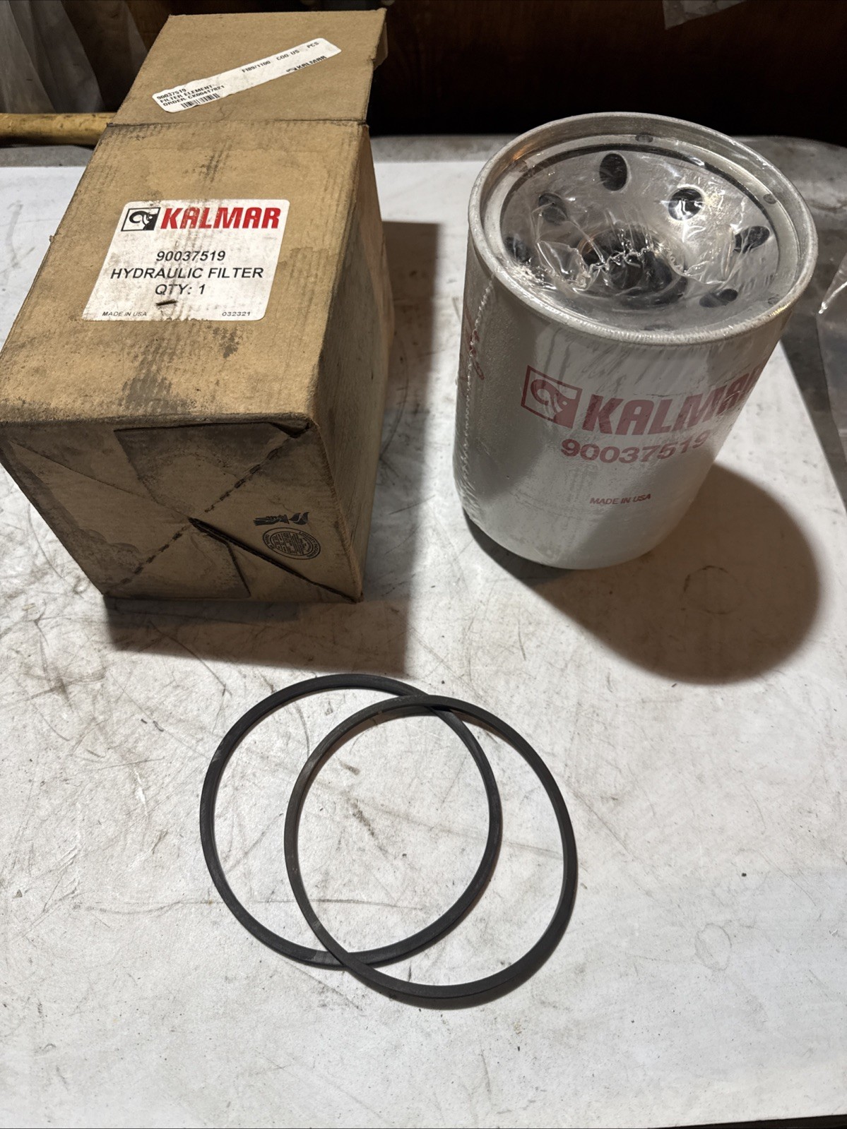KALMAR USA INC. FILTER ELEMENT 90037519